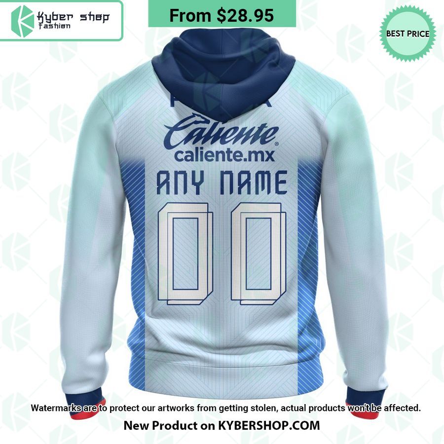 LIGA MX Cruz Azul 2023 2024 Away CUSTOM Hoodie