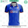 LIGA MX Cruz Azul 2023 2024 Home CUSTOM Polo Shirt