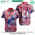 Liga MX Cruz Azul CUSTOM Hawaiian Shirt
