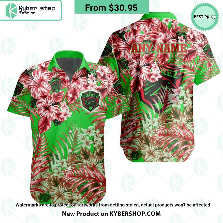 Liga MX Fc Juarez CUSTOM Hawaiian Shirt
