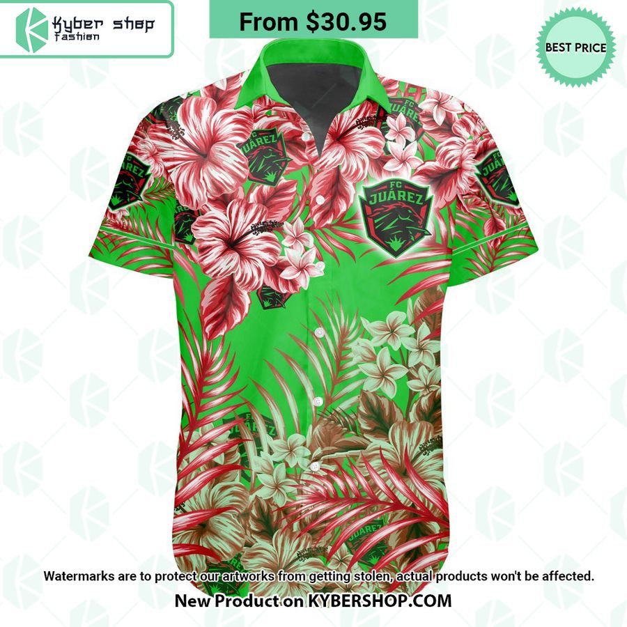 Liga MX Fc Juarez CUSTOM Hawaiian Shirt