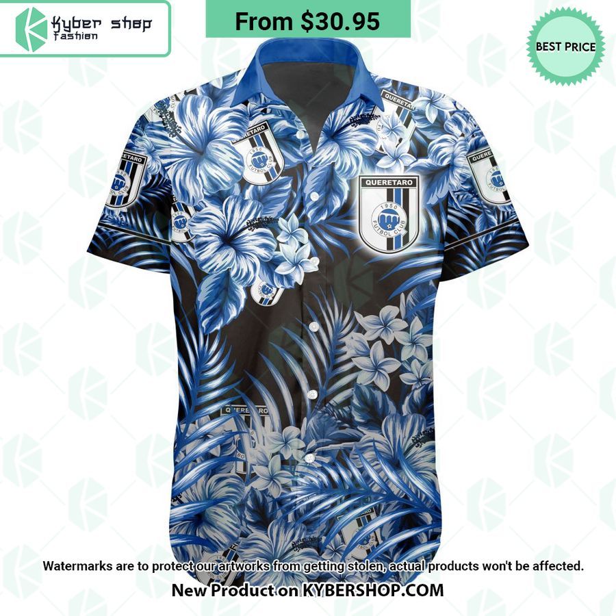 Liga MX Queretaro FC CUSTOM Hawaiian Shirt