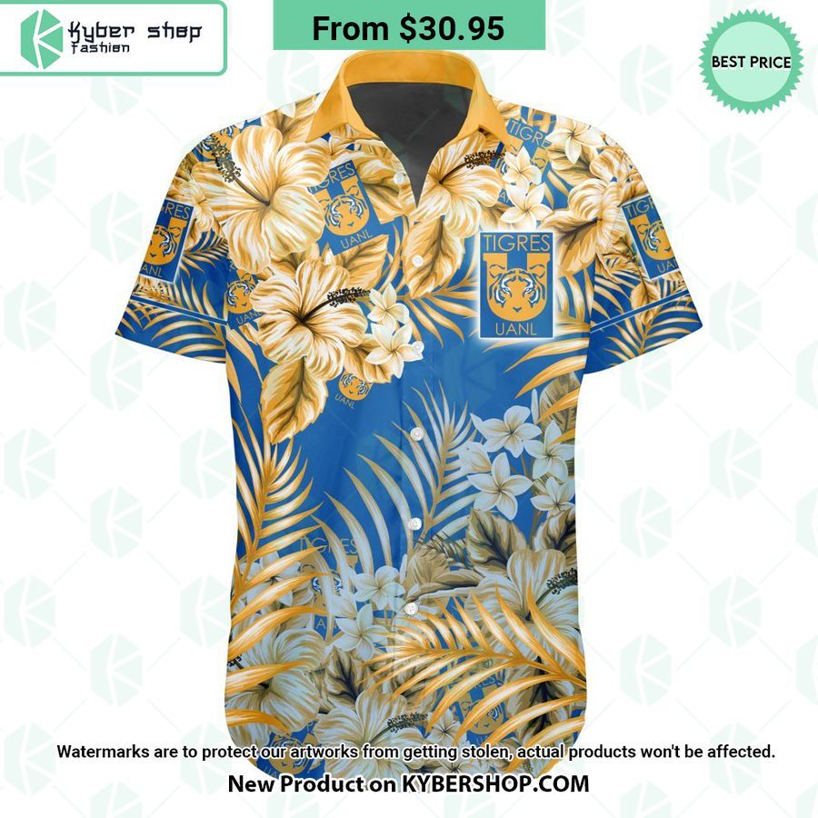 Liga MX Tigres Uanl CUSTOM Hawaiian Shirt