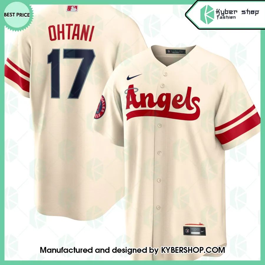 Los Angeles Angels Shohei Ohtani Baseball Jersey