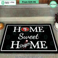 Los Angeles Dodgers San Francisco Home Sweet Home Doormat