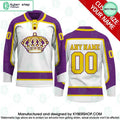Los Angeles Kings Reverse Retro CUSTOM Hockey Jersey