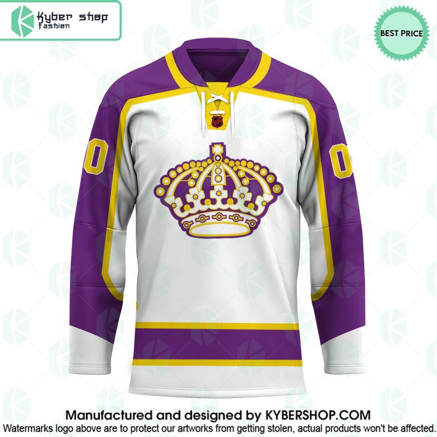 Los Angeles Kings Reverse Retro CUSTOM Hockey Jersey