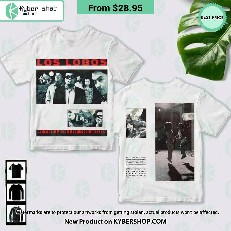 Los Lobos By The Light Of The Moon Album Cover Shirt