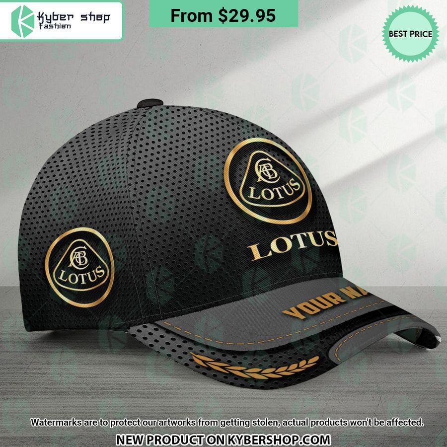 Lotus CUSTOM name Cap