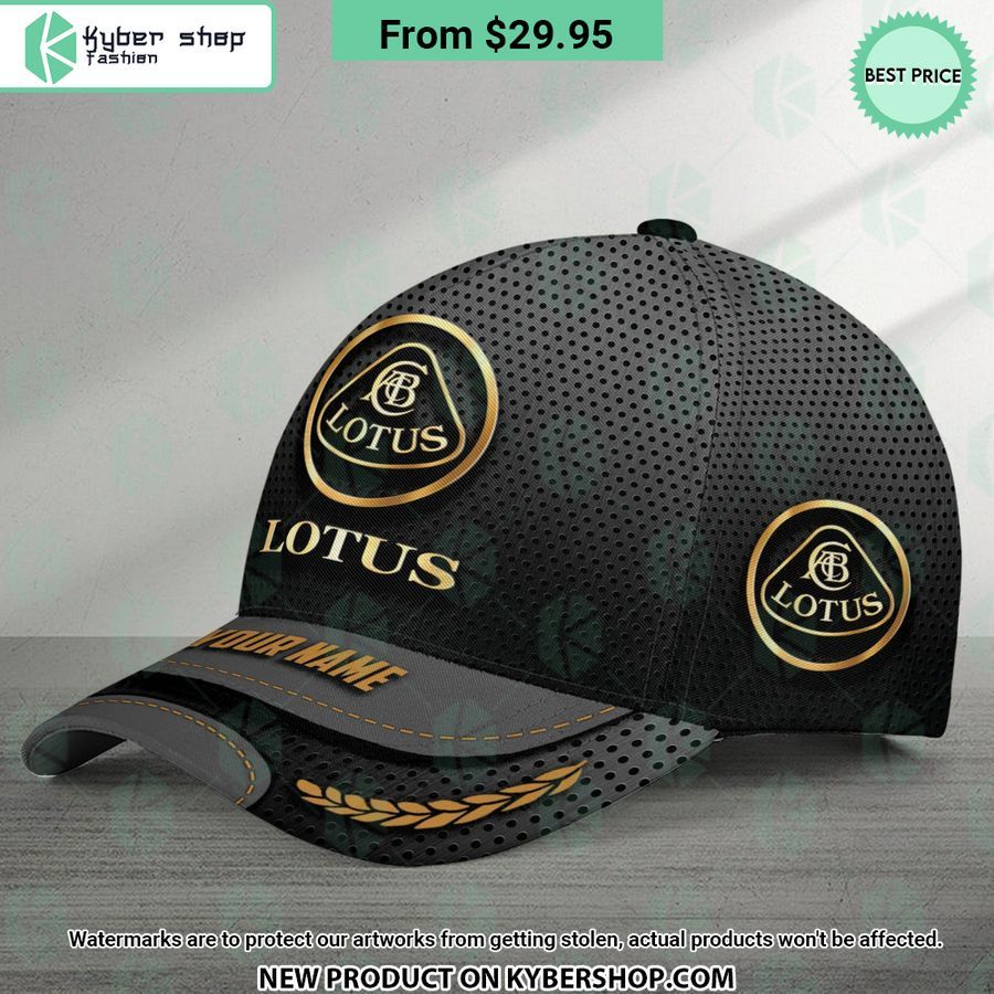 Lotus CUSTOM name Cap