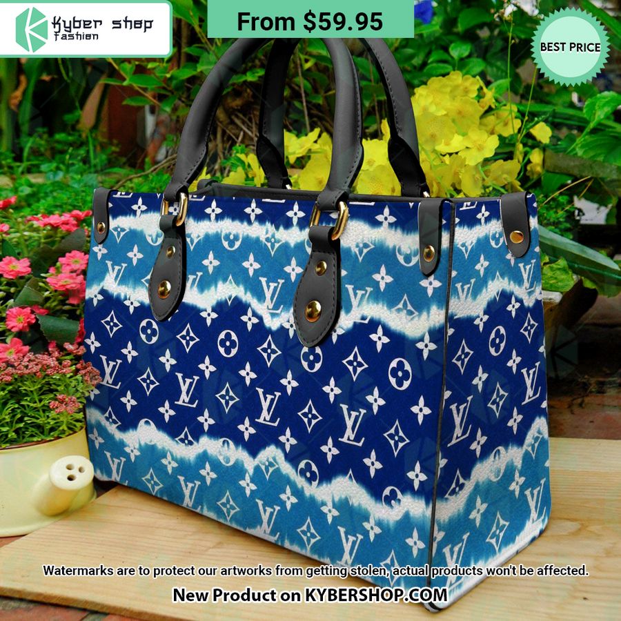 Louis Vuiton blue Women Leather Handbag