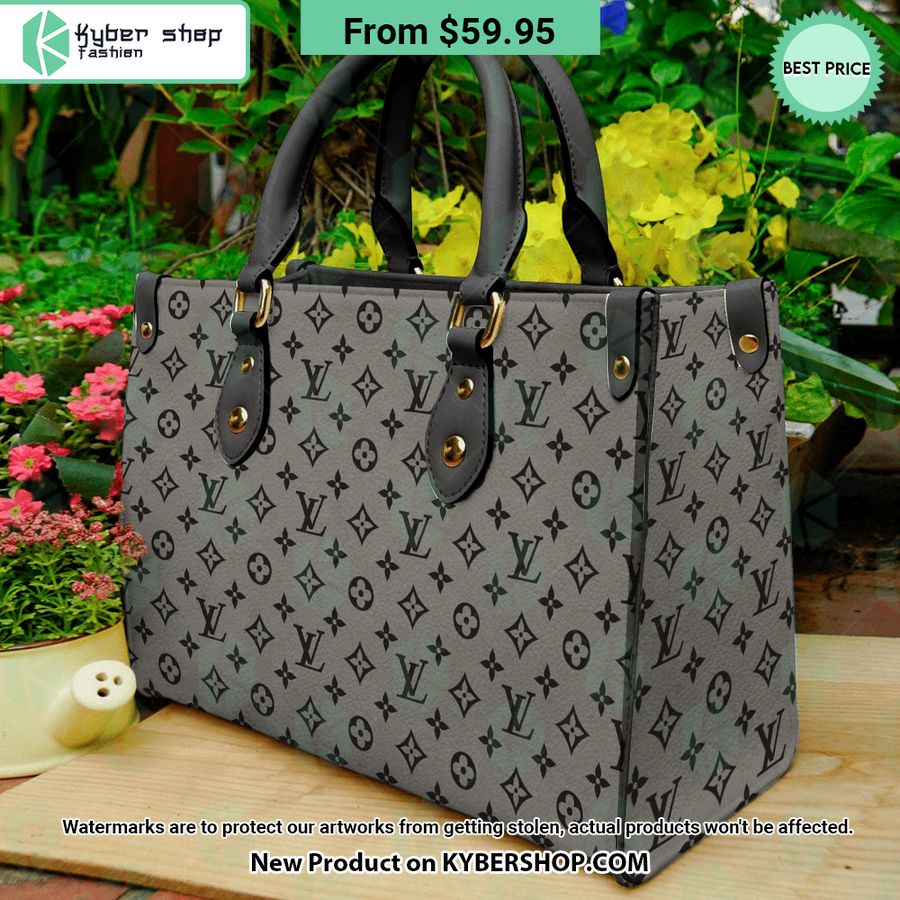 Louis Vuiton grey Women Leather Handbag