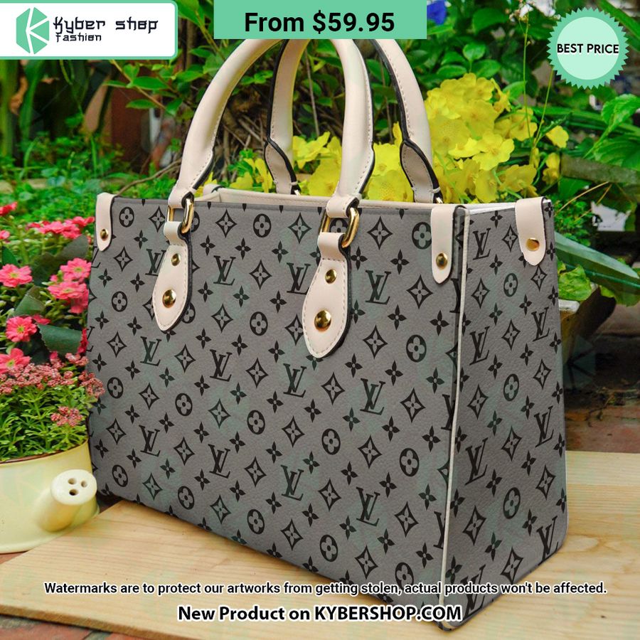 Louis Vuiton grey Women Leather Handbag