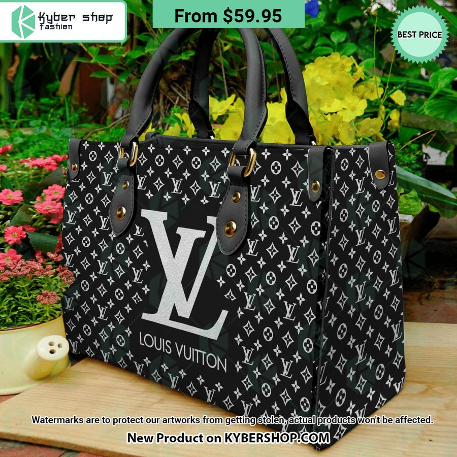 Louis Vuiton logo Women Leather Handbag