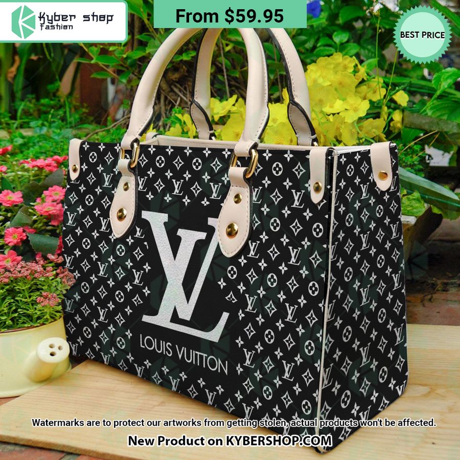 Louis Vuiton logo Women Leather Handbag