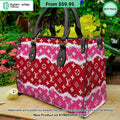 Louis Vuiton pink Women Leather Handbag