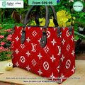 Louis Vuiton red Women Leather Handbag