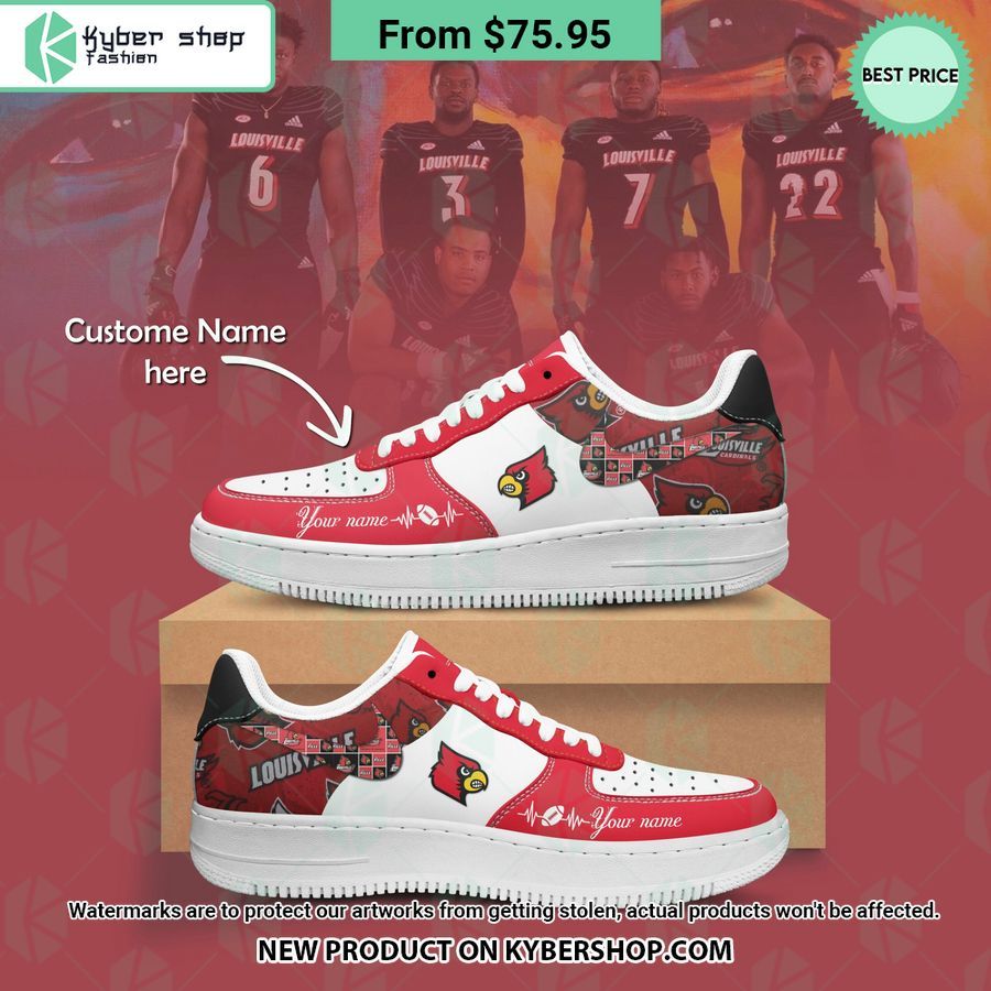 Louisville Cardinals CUSTOM Air Force 1