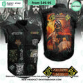 Machine Head Sleeveless Denim Jacket