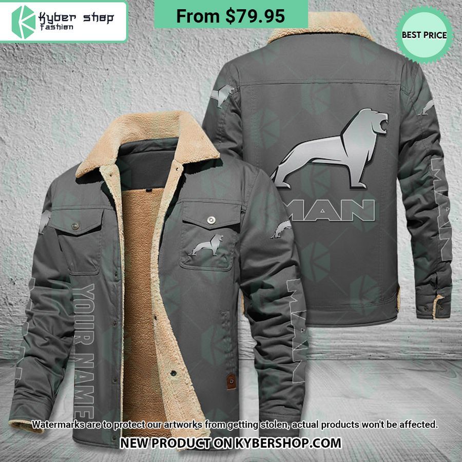 MAN CUSTOM Fleece Leather Jacket