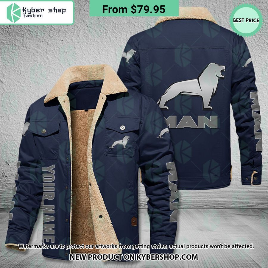 MAN CUSTOM Fleece Leather Jacket