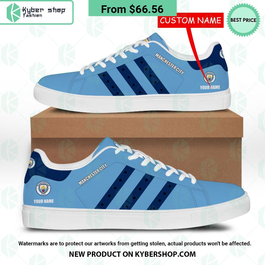 Manchester City CUSTOM Stan Smith Shoes