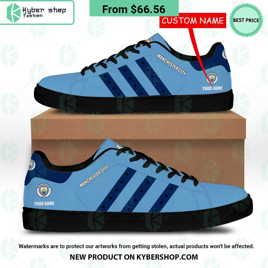 Manchester City CUSTOM Stan Smith Shoes