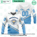 Manchester City FC Logo CUSTOM Hoodie