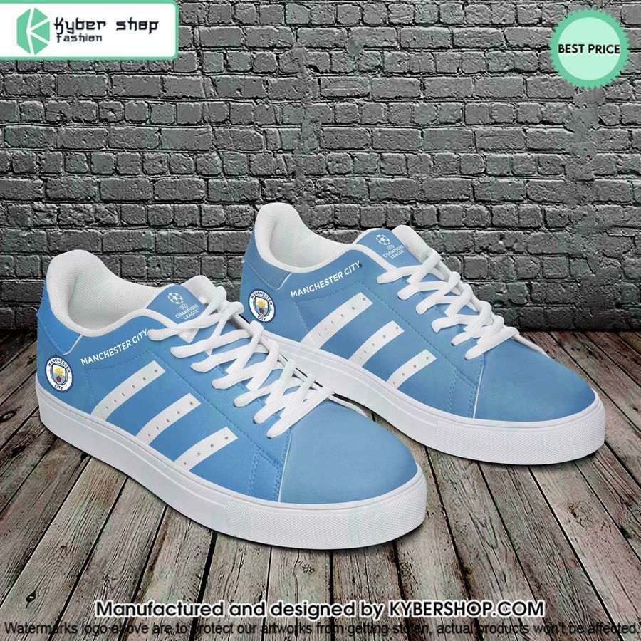 Manchester City logo Stan Smith Shoes