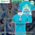 Manchester City Premier League Champions Blue Polo Shirt