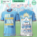 Manchester City Premier League Champions Blue T Shirt