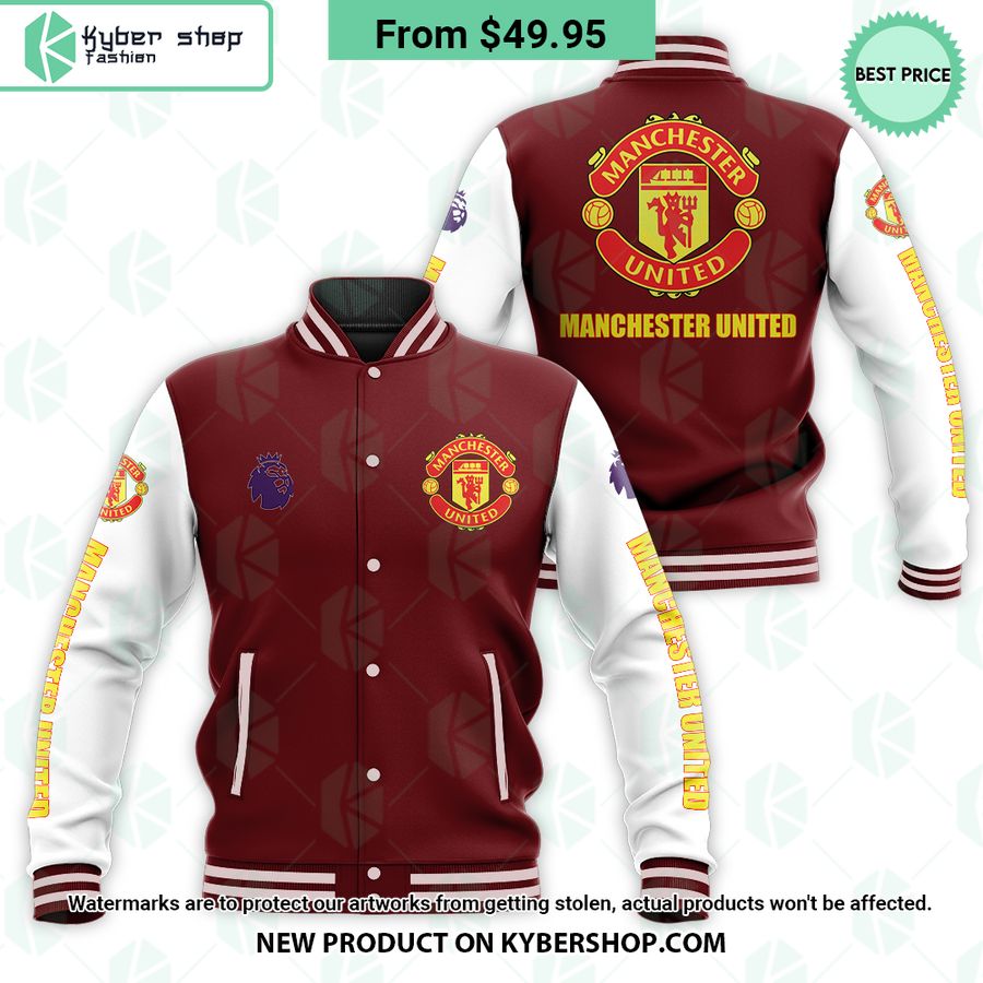 Manchester United Baseball Jacket