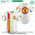 Manchester United CUSTOM Baseball Jersey