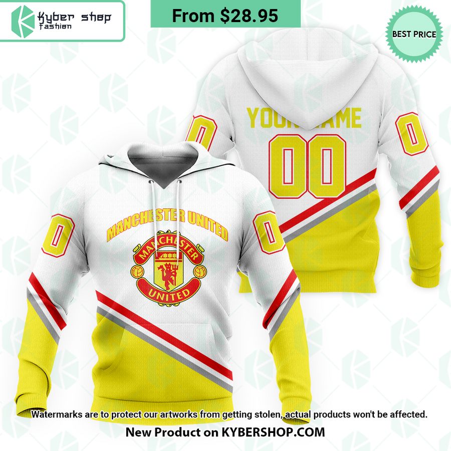 Manchester United FC Logo CUSTOM Hoodie