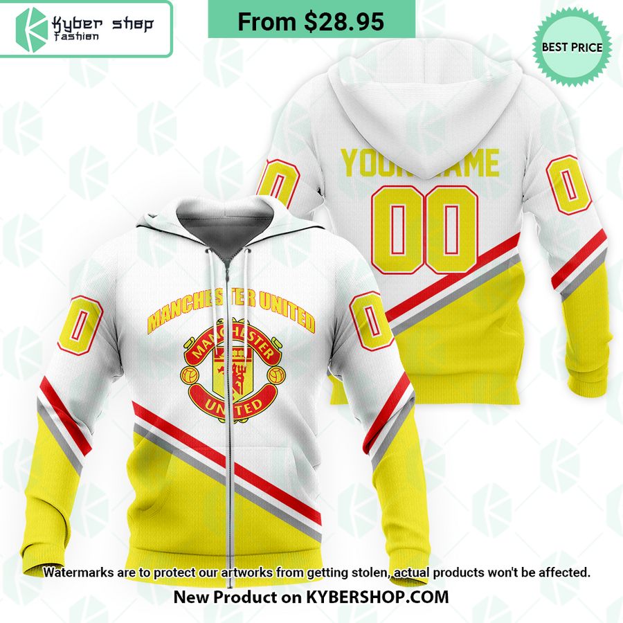 Manchester United FC Logo CUSTOM Hoodie