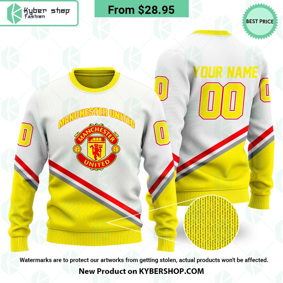 Manchester United FC Logo CUSTOM Hoodie