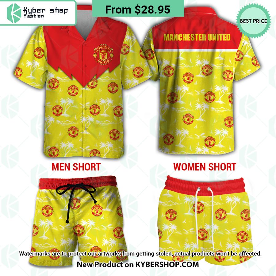 Manchester United Hawaiian Shirt