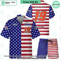 Martin Truex Jr NASCAR Racing Independence Day Hawaiian Shirt