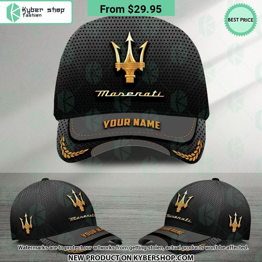 Maserati Custom Name Cap