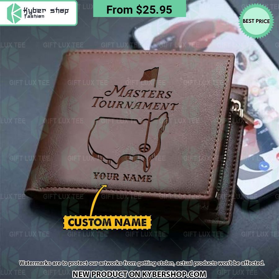 Masters Tournament CUSTOM Leather Wallet