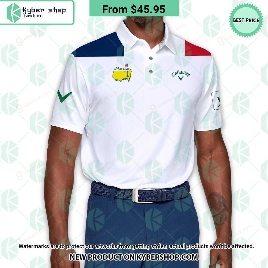 Masters Tournament France Flag Polo Shirt