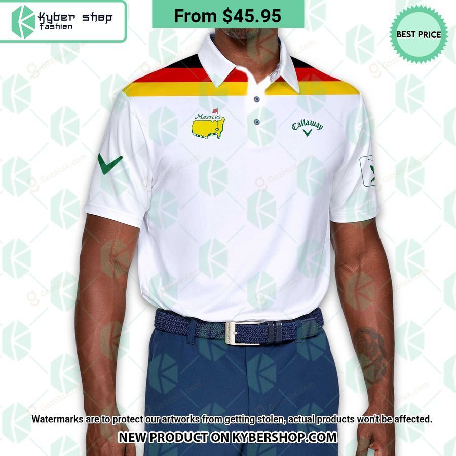 Masters Tournament Germany Flag Polo Shirt