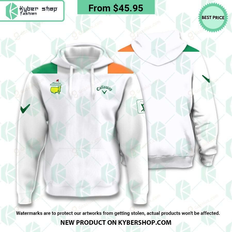 Masters Tournament Ireland Flag Callaway Polo Shirt