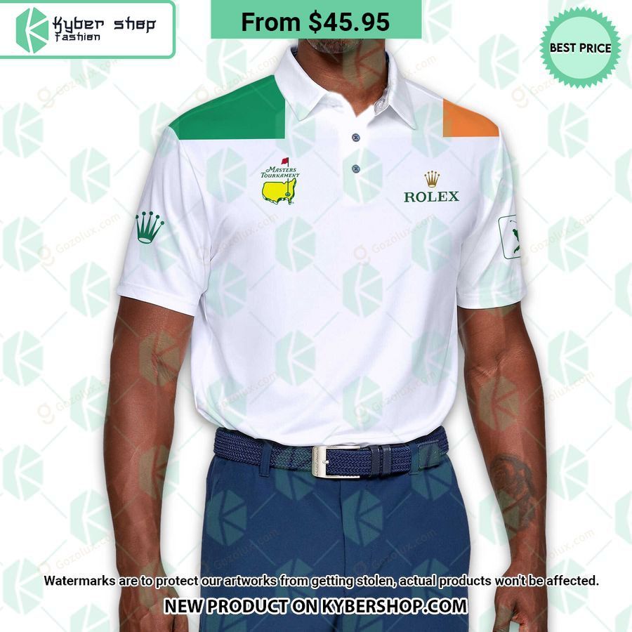 Masters Tournament Ireland Flag Polo Shirt