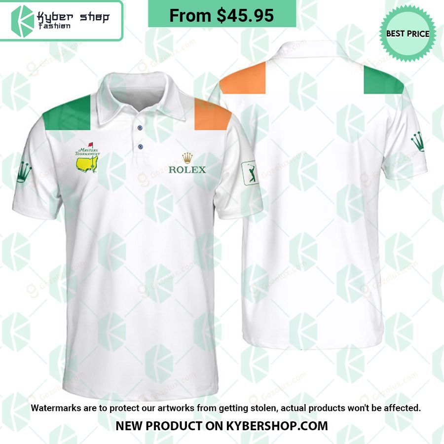 Masters Tournament Ireland Flag Polo Shirt