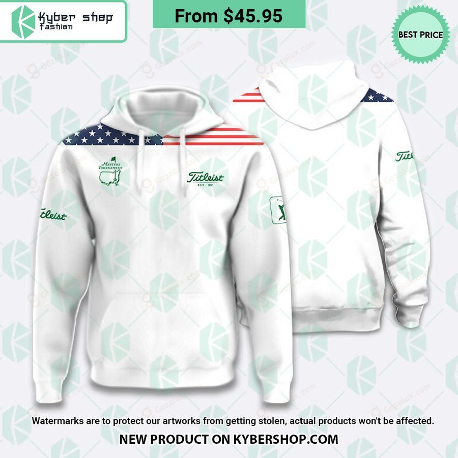Masters Tournament US Flag Titleist Polo Shirt