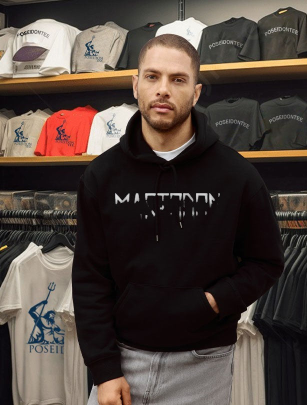 Mastodon Hunter Black On Black Logo T-shirt