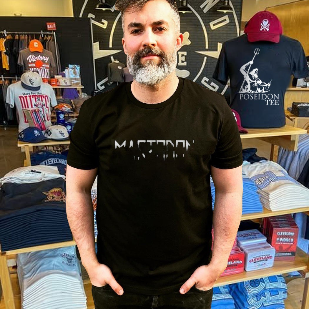 Mastodon Hunter Black On Black Logo T-shirt