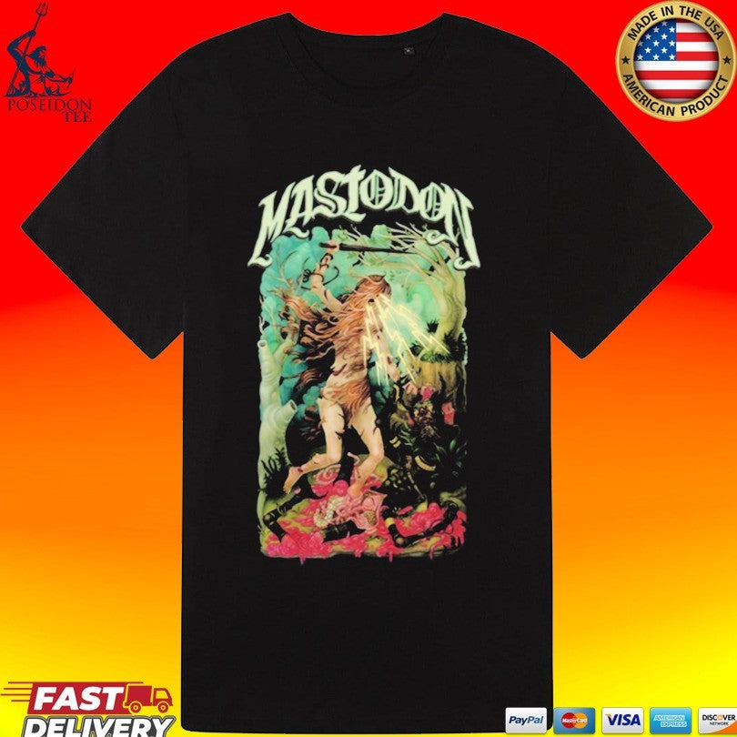 Mastodon Incident In The Wild Metal Band T-shirt