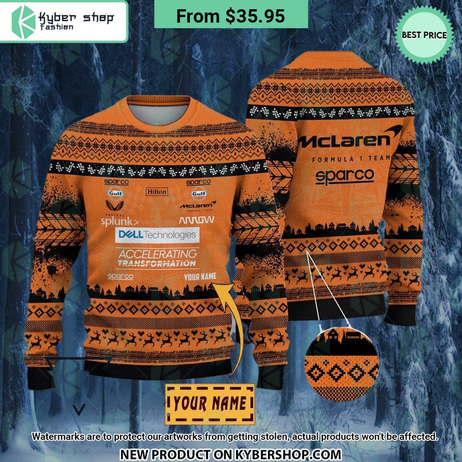 McLaren F1 Team CUSTOM Sweater